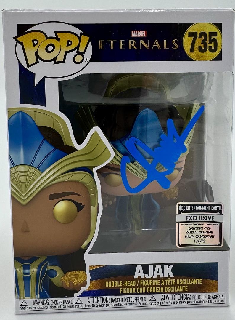 Selma Hayek signed Funko #735 "Eternals" - Beckett COA